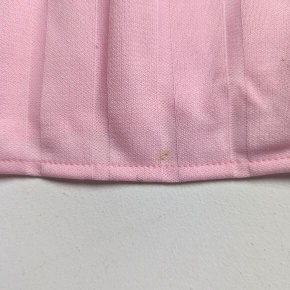 Vintage Dress Girls Size 9-10 Pink Smocked Maxi Boho Hippie Long Sleeve - Picture 8 of 8